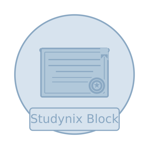 Logotipo de Studynix Block